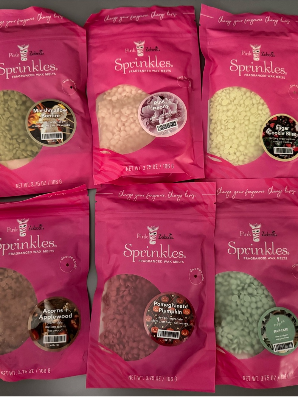 Pink Zebra Sprinkles Fragranced Wax Melts